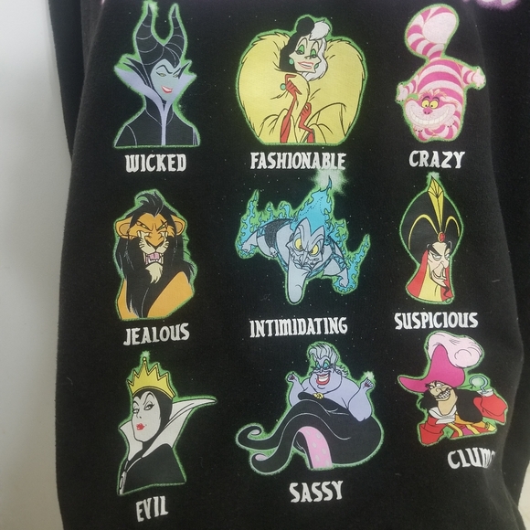 EUC Villian's Mood black sweatshirt - Picture 2 of 6